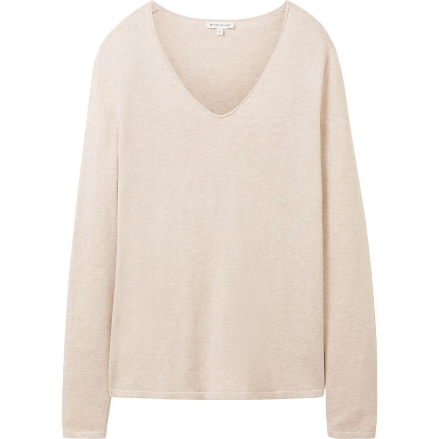 sweater basic v-neck