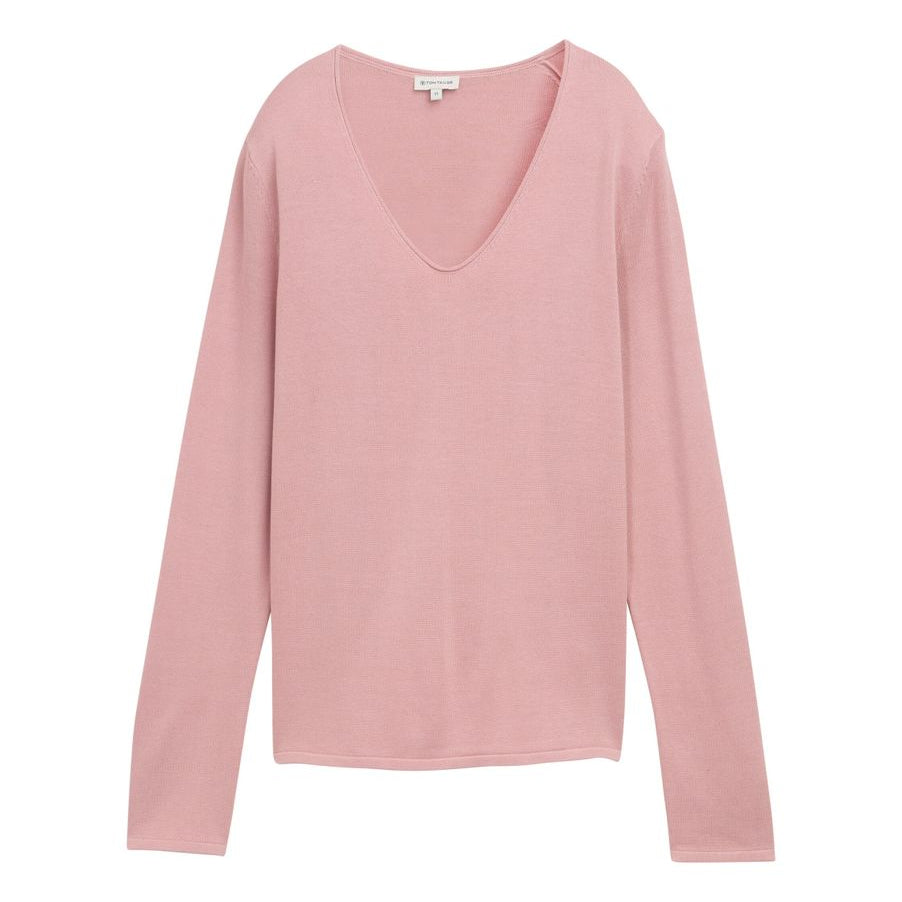 sweater basic v-neck