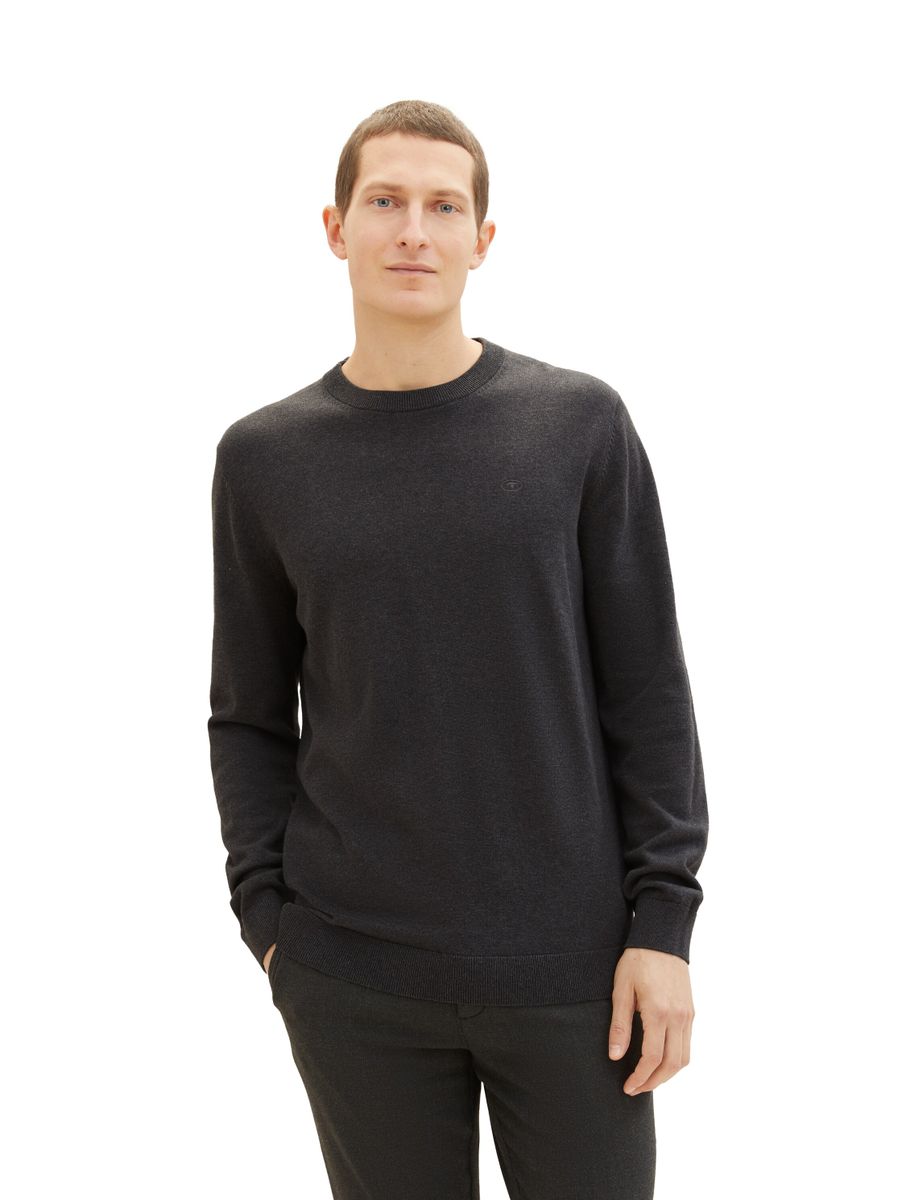basic crewneck knit
