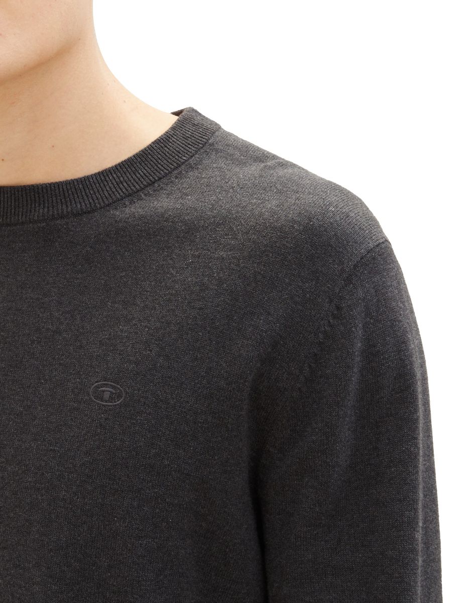 basic crewneck knit