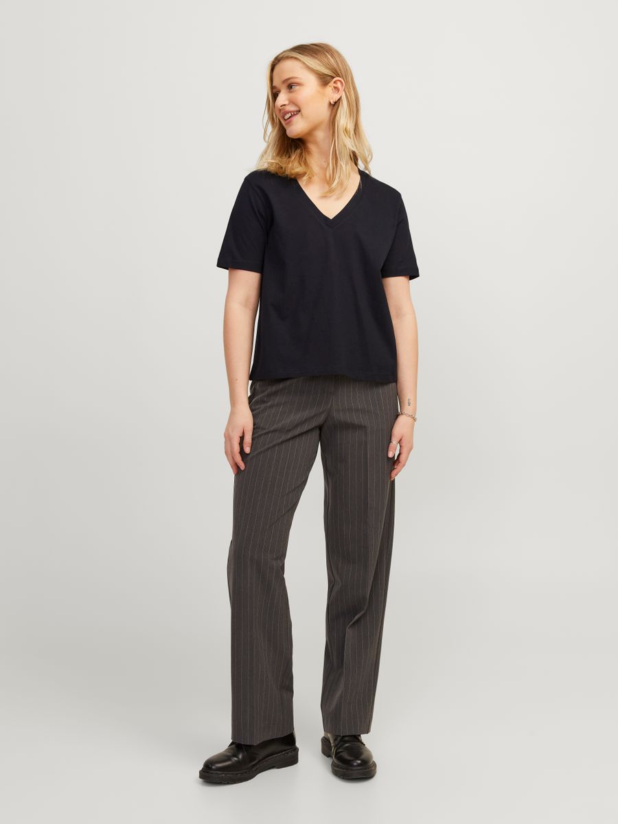 JXANNIE REG VNECK SS TEE JRS NOOS