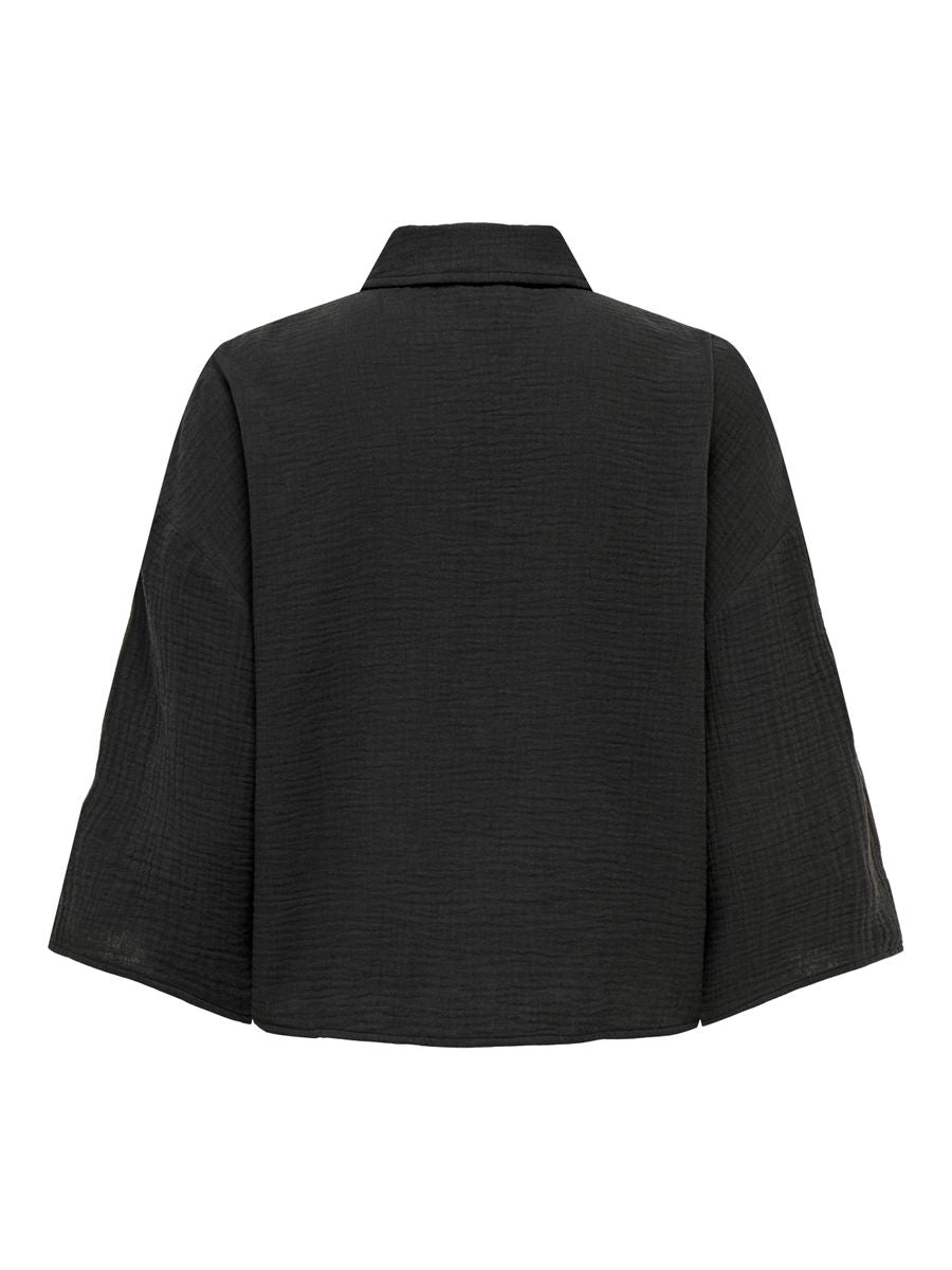 JDYTHEIS LIFE 3/4 CROP SHIRT WVN NO