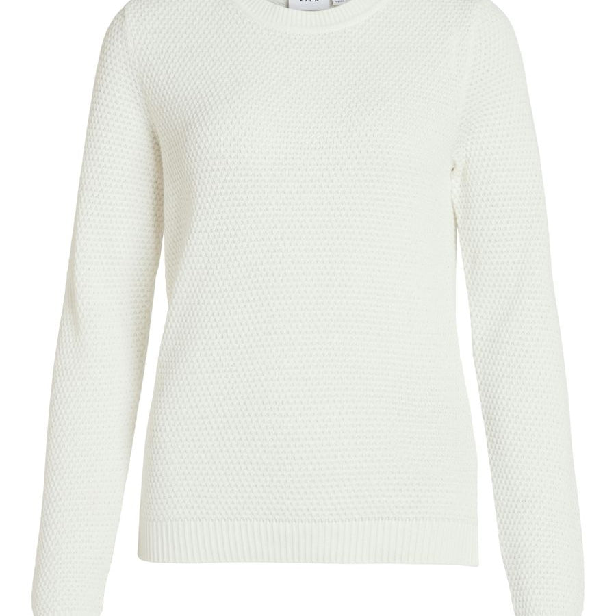 VIDALO O-NECK L/S KNIT TOP- NOOS