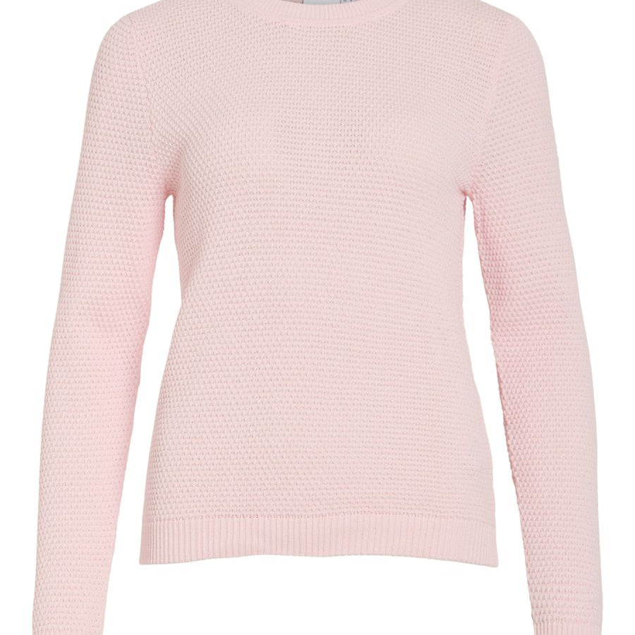 VIDALO O-NECK L/S KNIT TOP- NOOS