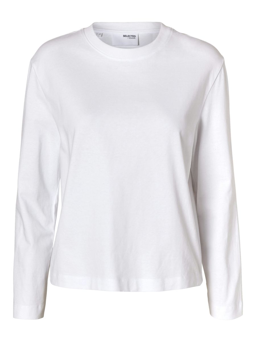 SLWESSENTIAL LS BOXY TEE NOOS