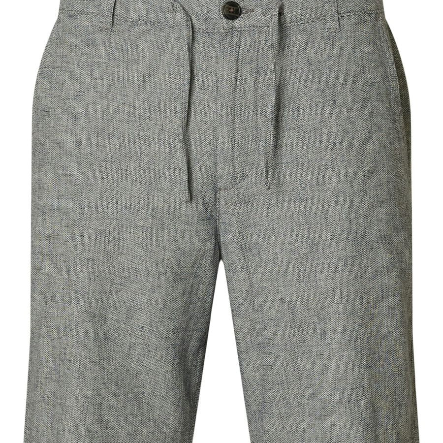 SLHREGULAR-BRODY LINEN BLD SHORTS N