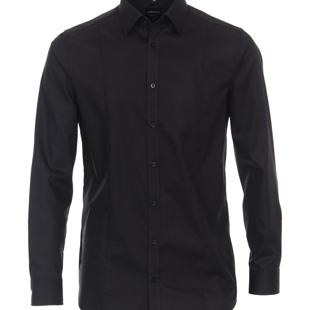 Popeline Hemd uni 001410