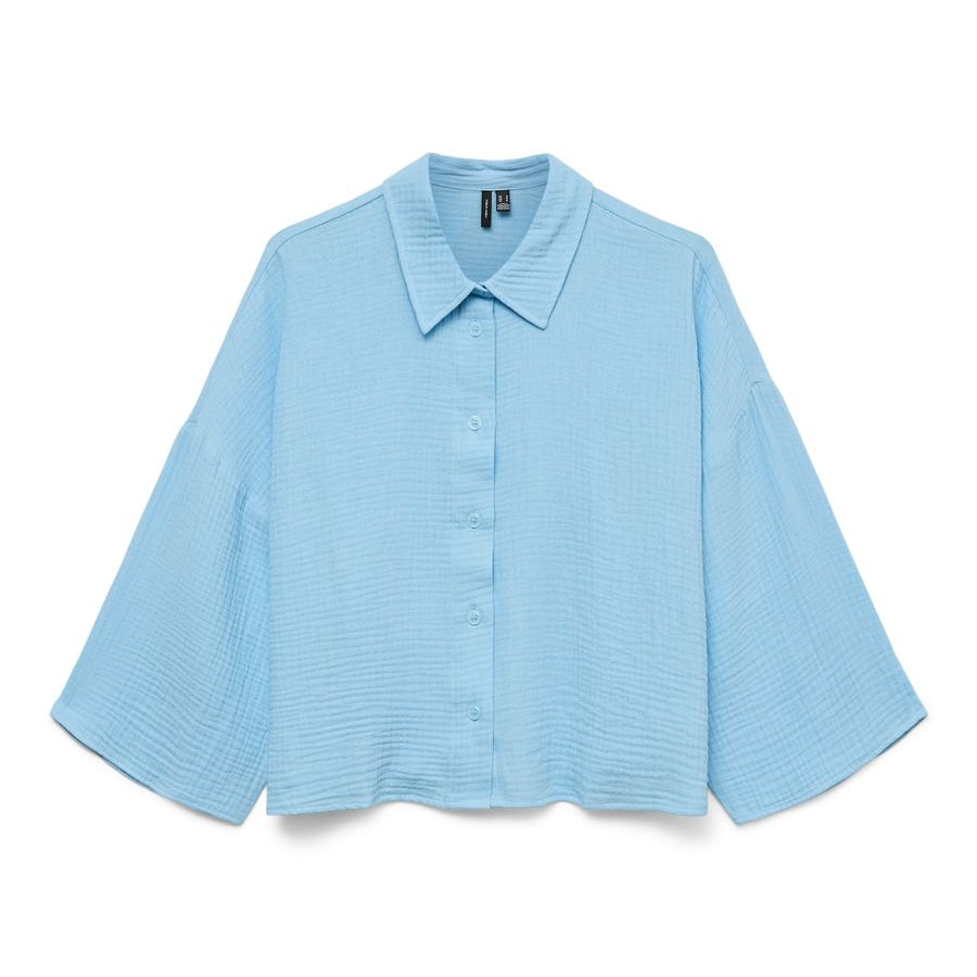 VMNATALI CROP SHIRT WVN NOOS