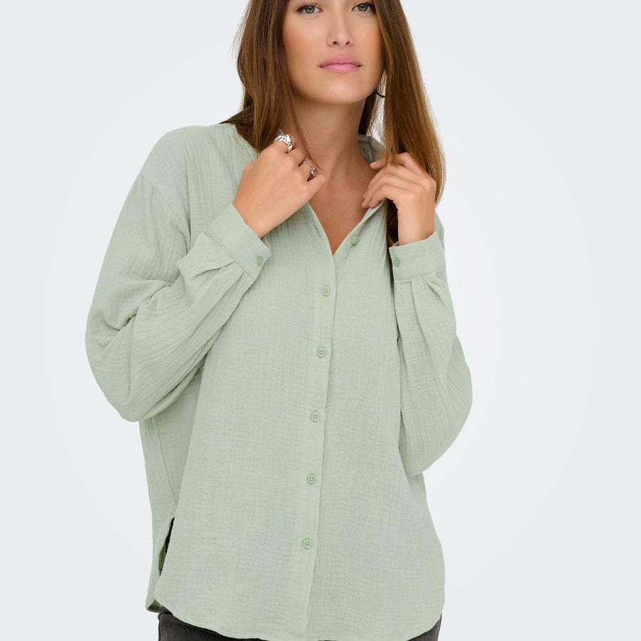 JDYTHEIS LIFE L/S LOOSE SHIRT WVN N