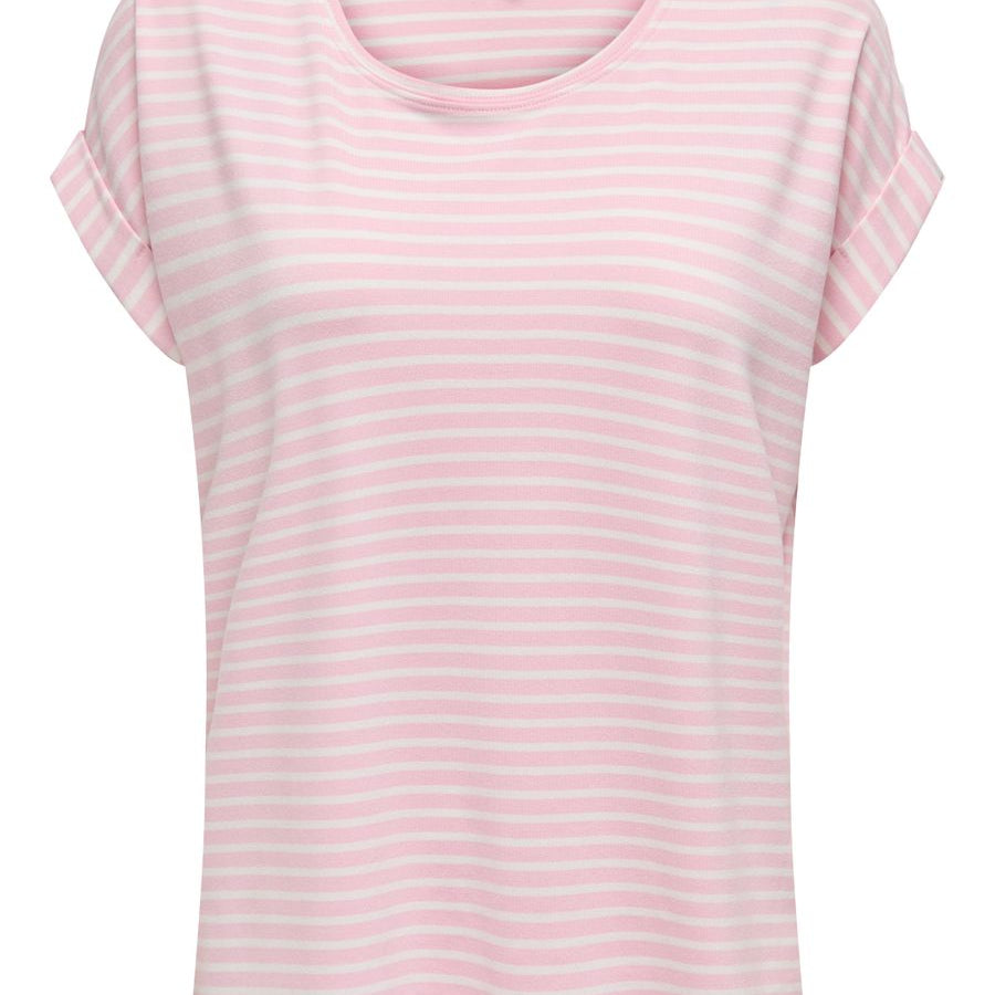 ONLMOSTER STRIPE S/S O-NECK TOP JRS