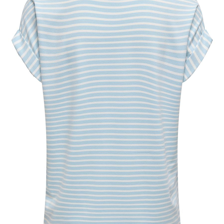 ONLMOSTER STRIPE S/S O-NECK TOP JRS
