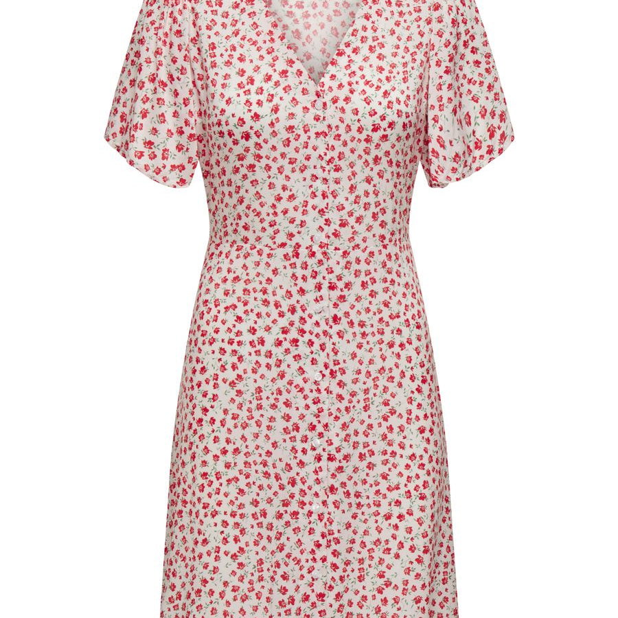 ONLEVIDA S/S SHORT DRESS WVN NOOS