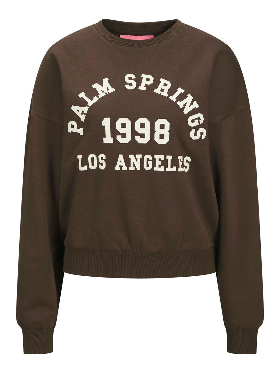 JXMERLE RLX SHORT LS CREW SWT LN