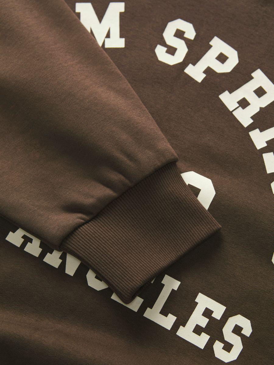 JXMERLE RLX SHORT LS CREW SWT LN