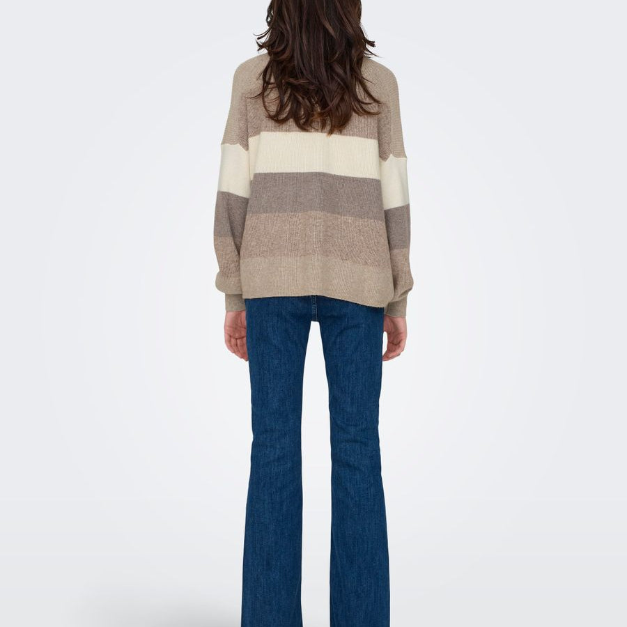 ONLATIA L/S STRIPE PULLOV KNT NOOS