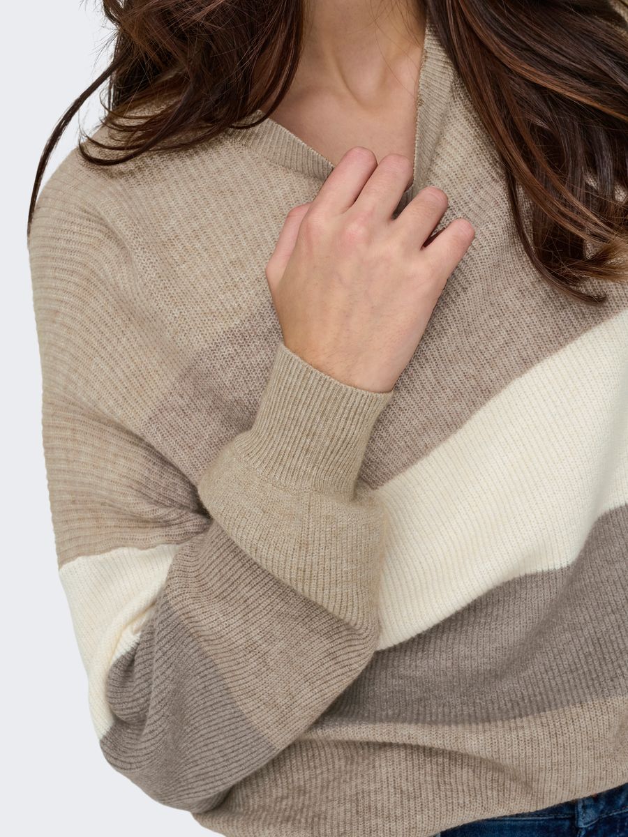 ONLATIA L/S STRIPE PULLOV KNT NOOS