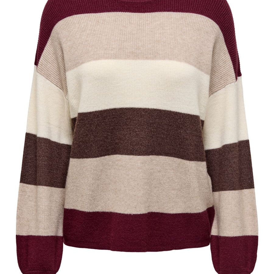 ONLATIA L/S STRIPE PULLOV KNT NOOS