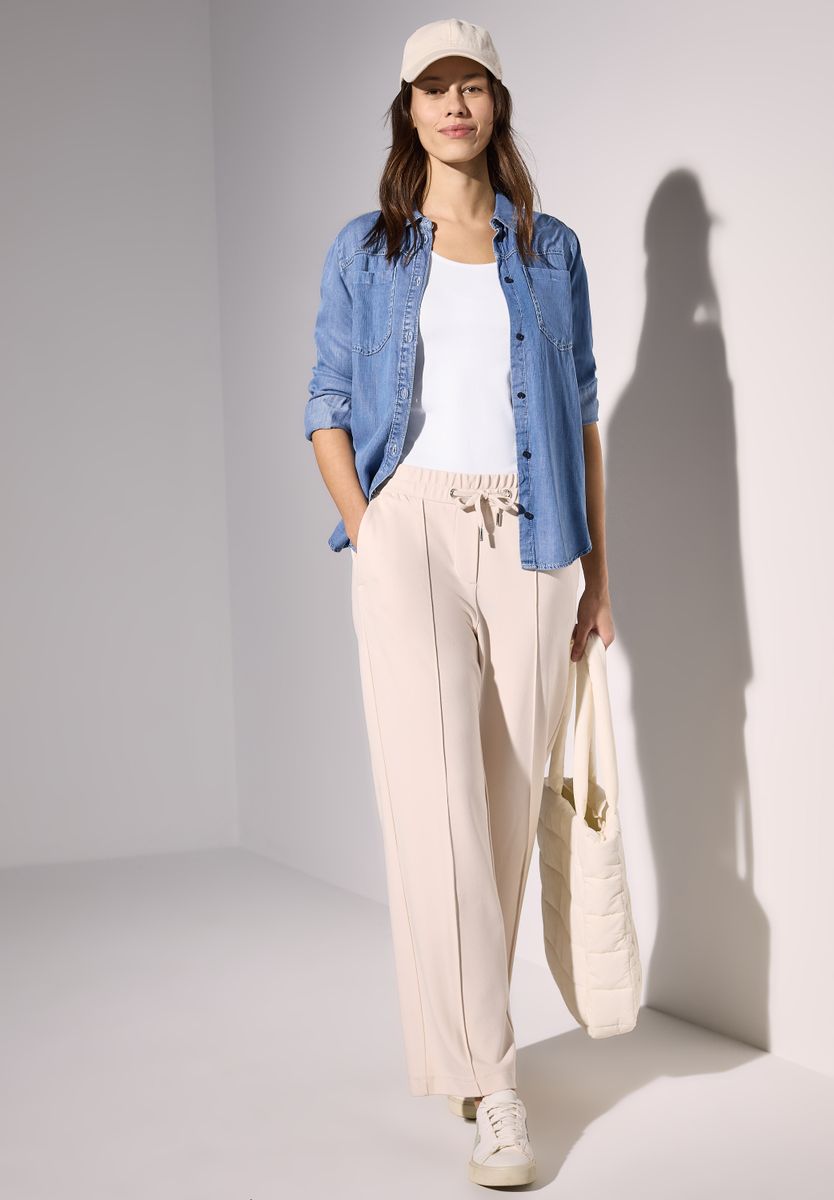 Basic Top aus reiner Baumwolle