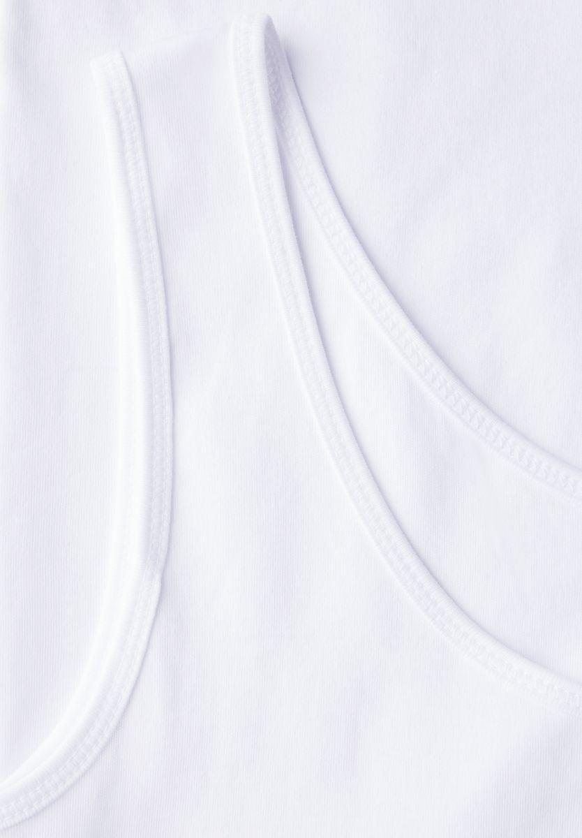 Basic Top aus reiner Baumwolle