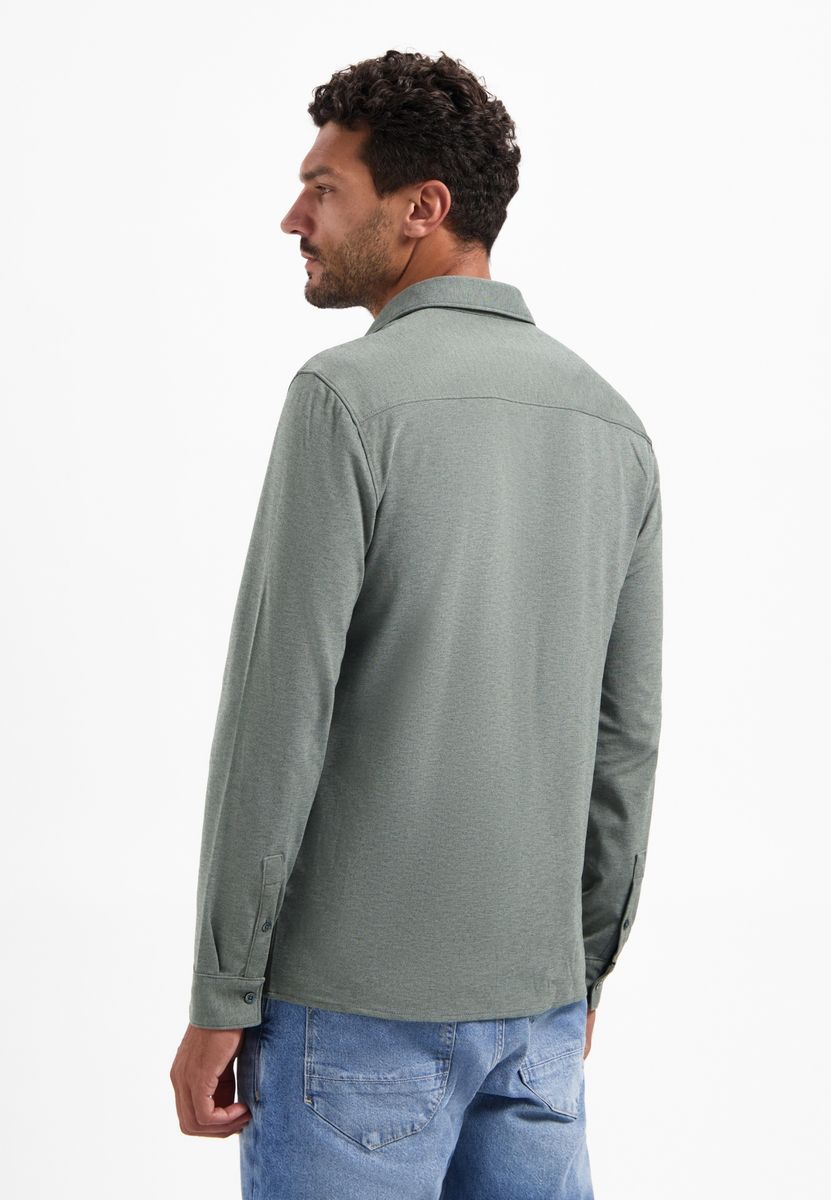 Shirt Jersey Melange Stretch