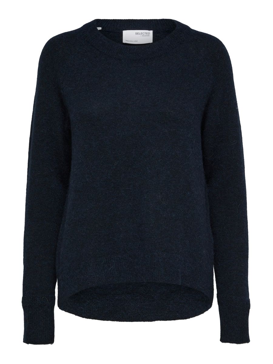 SLWLULU LS KNIT O-NECK NOOS