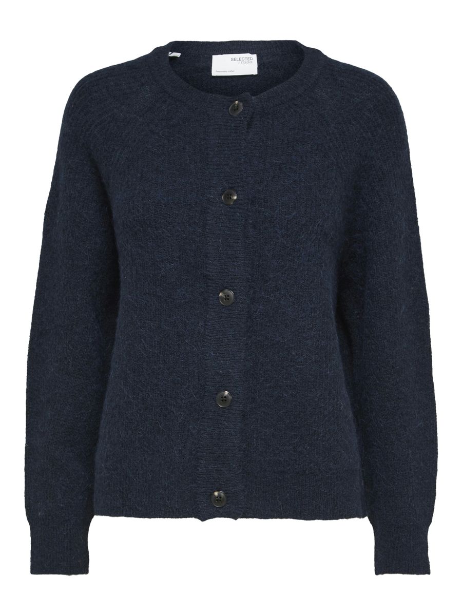 SLWLULU LS KNIT SHORT CARDIGAN NOOS