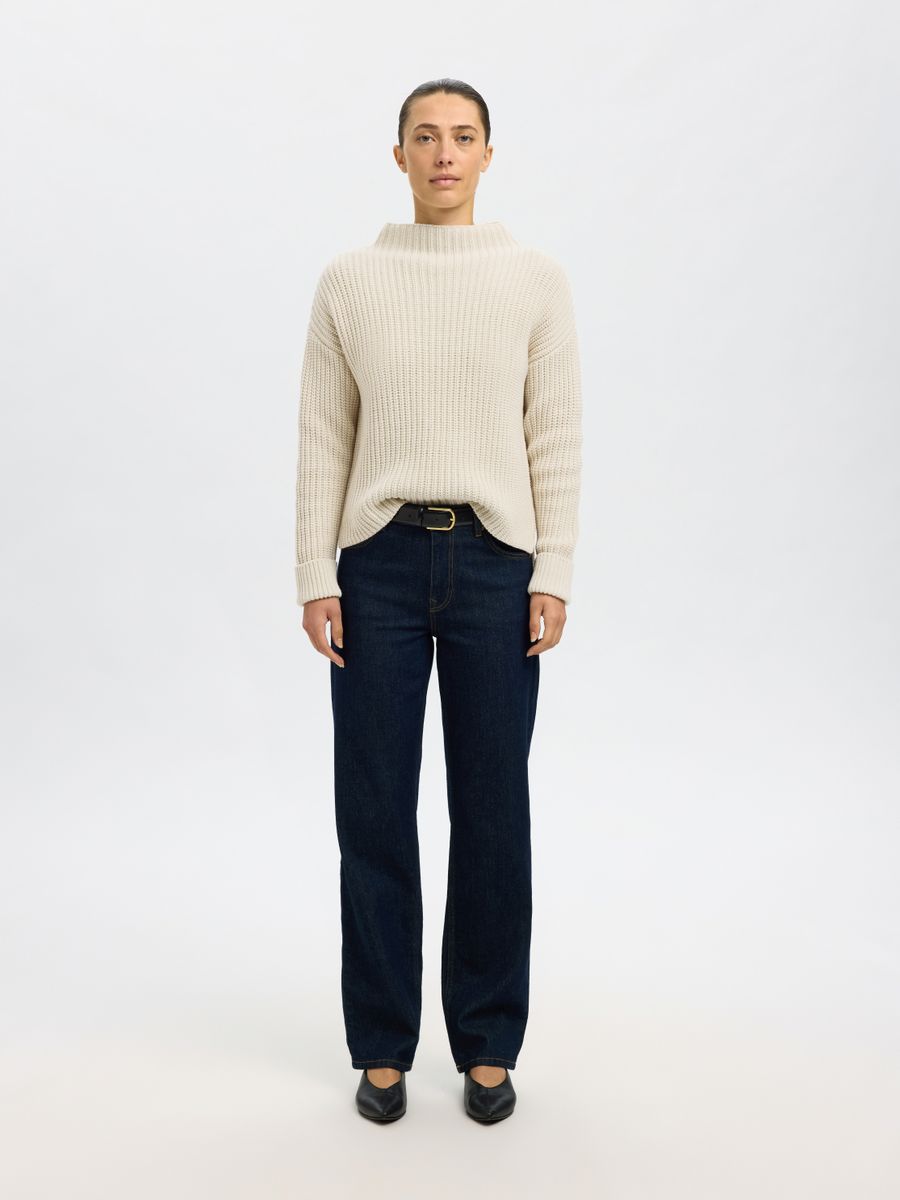 SLFSELMA SUS LS KNIT PULLOVER NOOS
