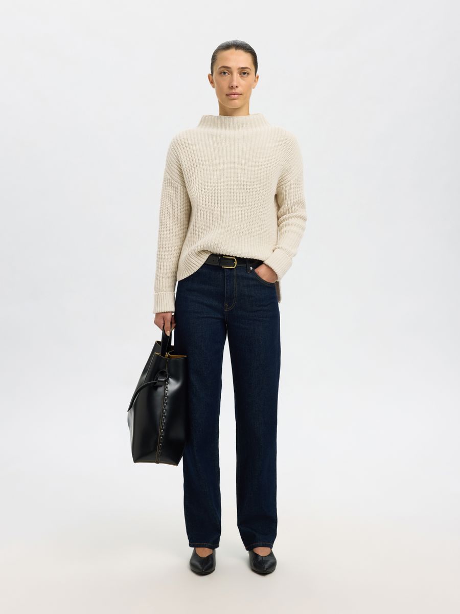 SLFSELMA SUS LS KNIT PULLOVER NOOS