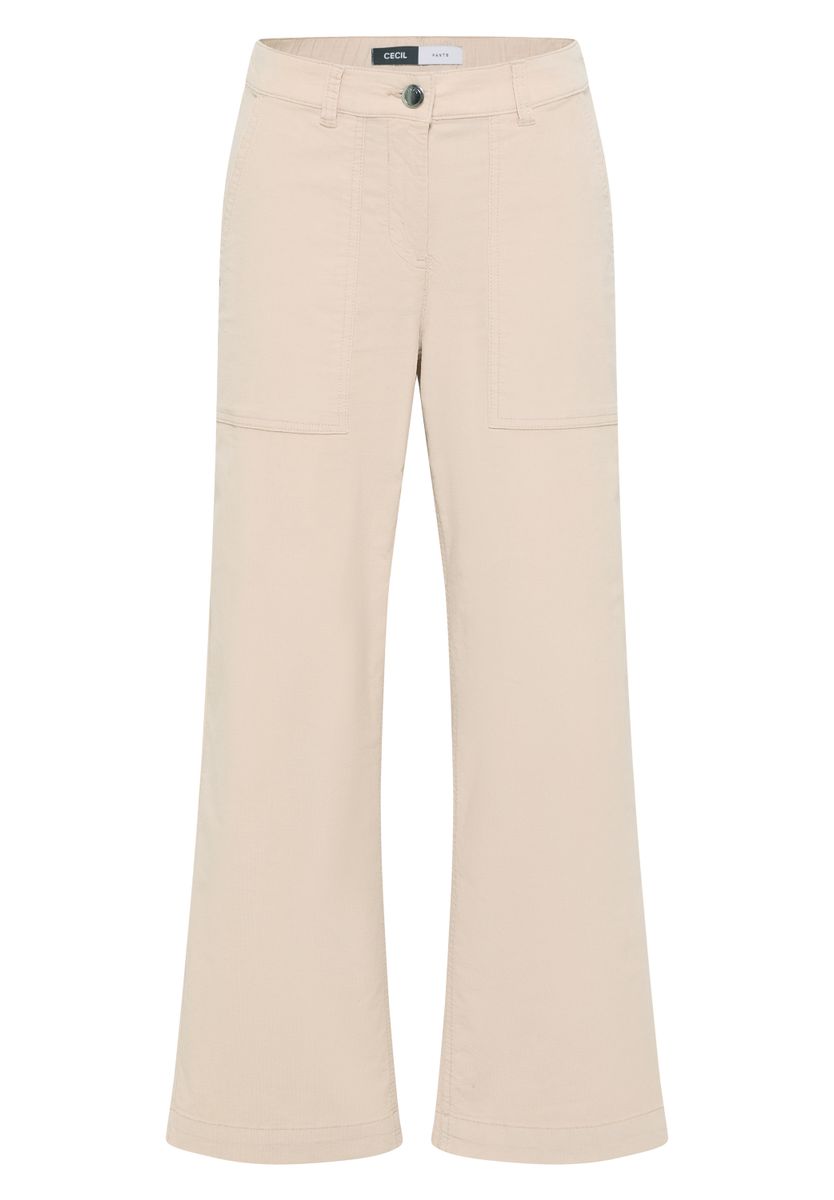 Wide Leg Cordhose