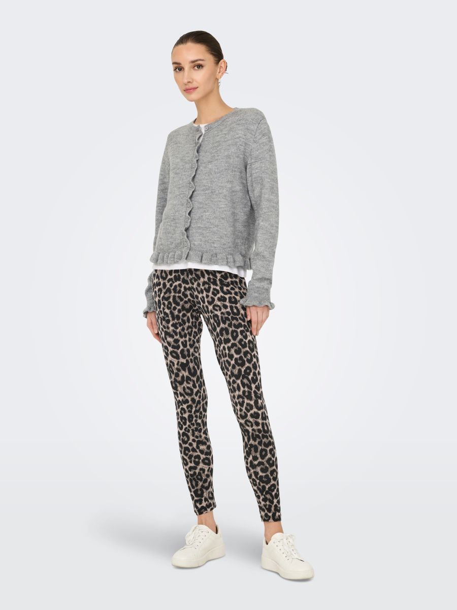 JDYLETTY L/S ON FRILL CARDIGAN KNT