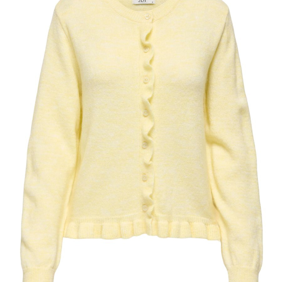 JDYLETTY L/S ON FRILL CARDIGAN KNT