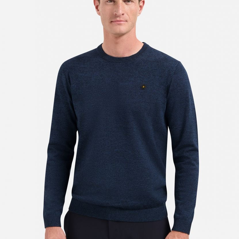 Pullover Crewneck 2 Coloured Melang