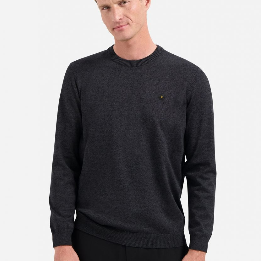 Pullover Crewneck 2 Coloured Melang