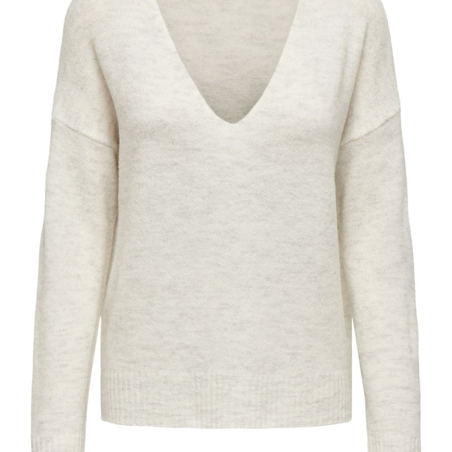 JDYELANORA L/S V-NECK PULLO. KNT NO