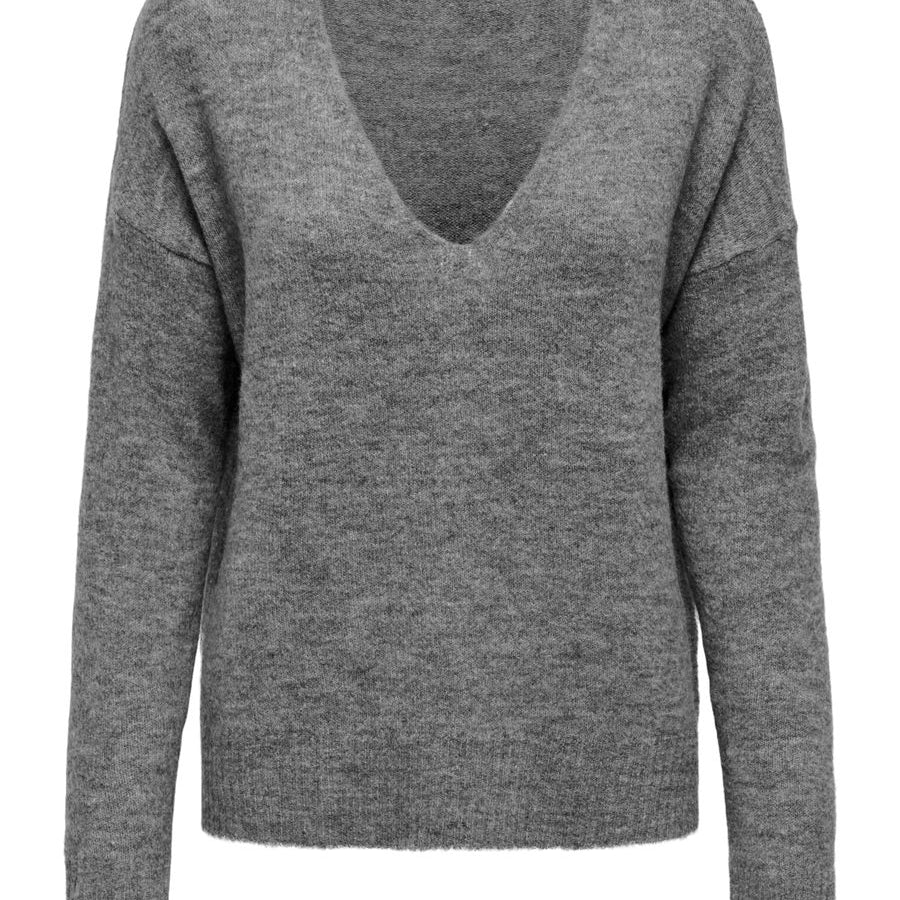 JDYELANORA L/S V-NECK PULLO. KNT NO