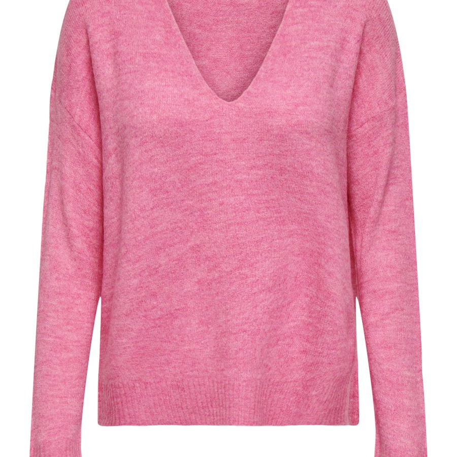 JDYELANORA L/S V-NECK PULLO. KNT NO