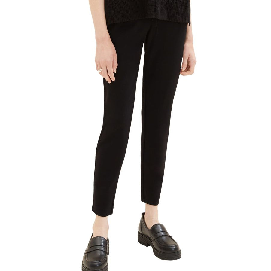jersey loose fit pants ankle