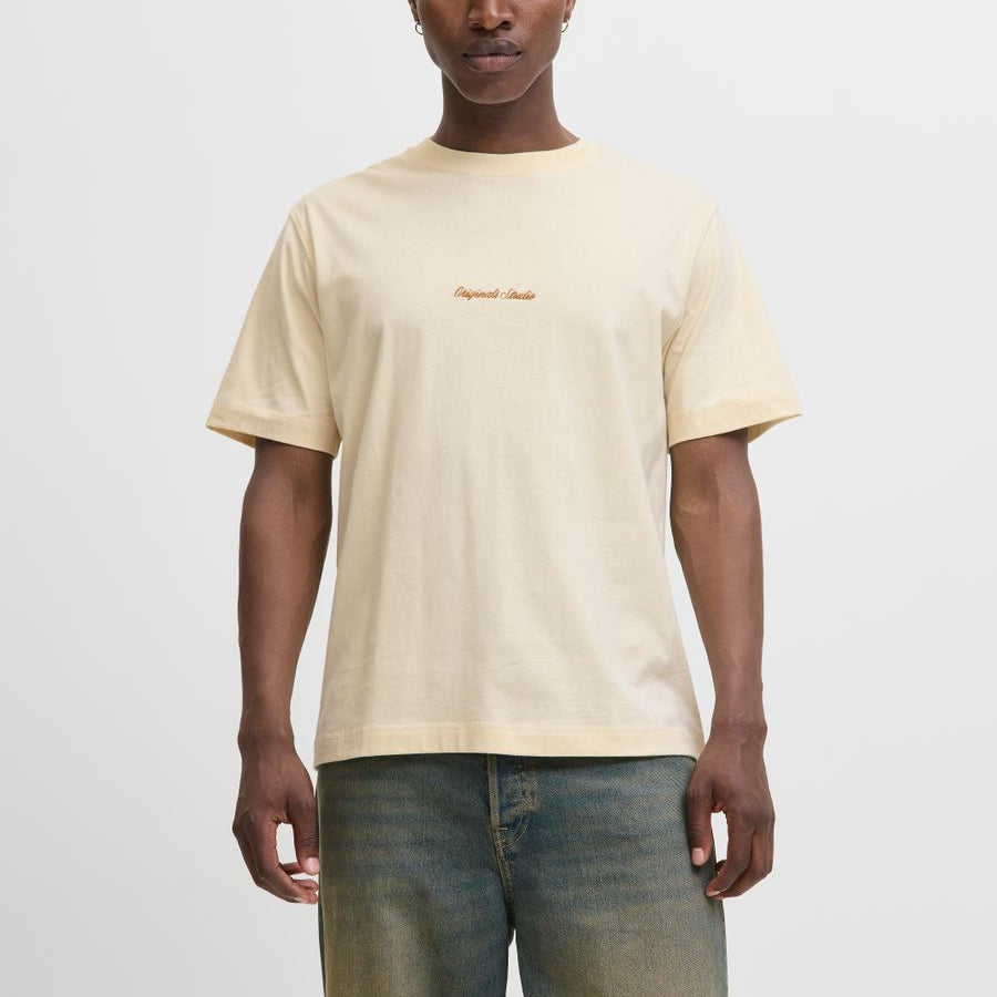 JORNORREBRO EMB TEE SS CREW NECK NO
