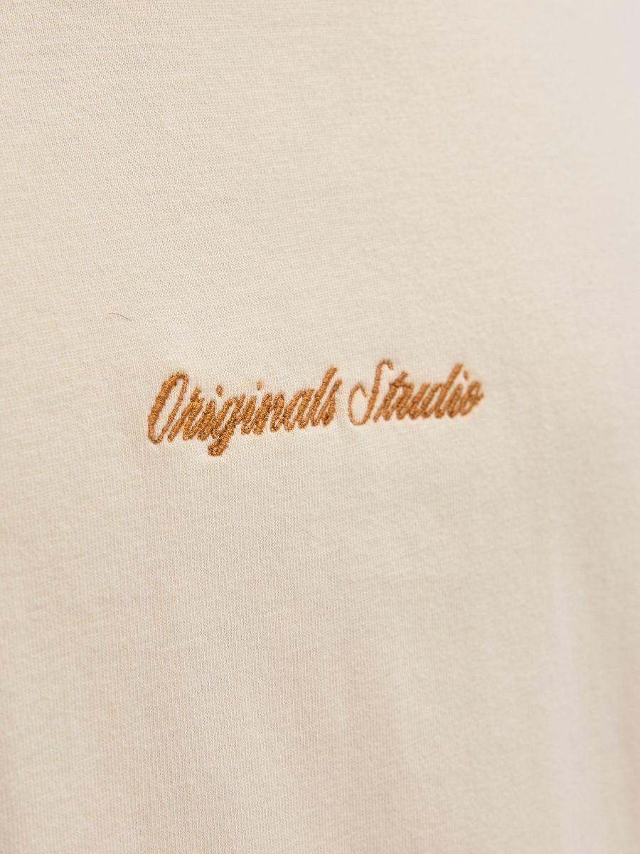 JORNORREBRO EMB TEE SS CREW NECK NO