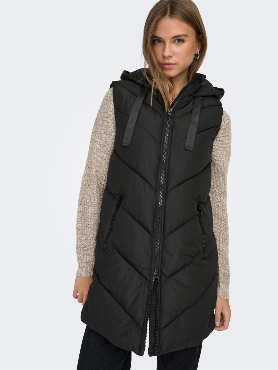 JDYSKYLAR LIFE HOOD WAISTCOAT OTW N