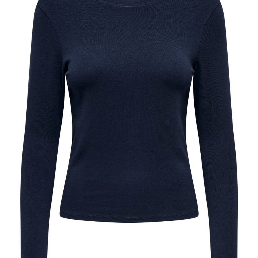ONLRILEY O-NECK L/S TOP JRS NOOS