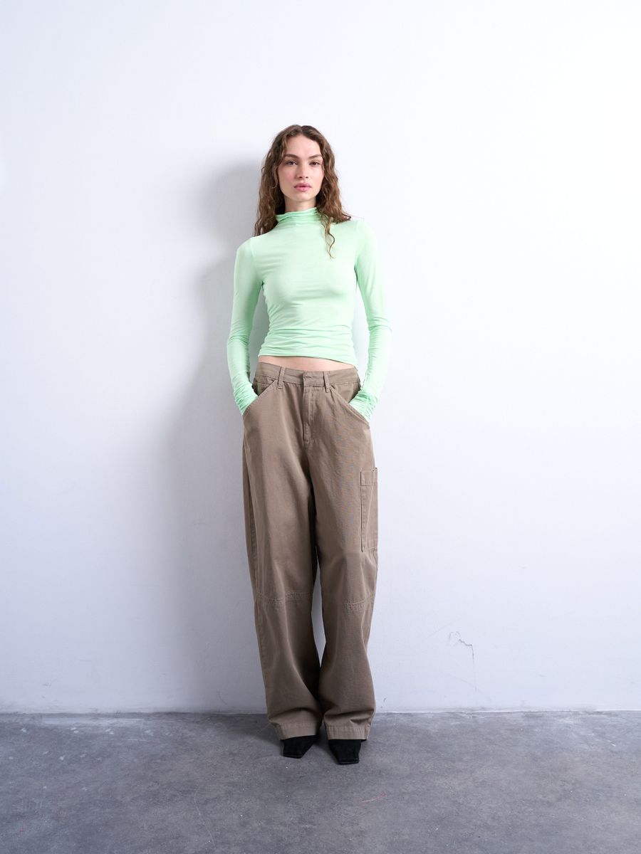 TSHAZE LS HIGHNECK TOP JRS