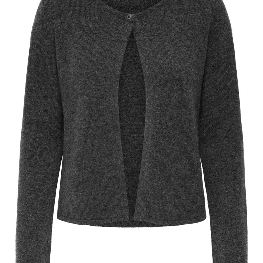 JDYRUE LIFE L/S ONEBUTTON CARDI KNT