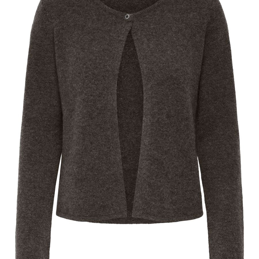 JDYRUE L/S ONEBUTTON CARDI KNT NOOS