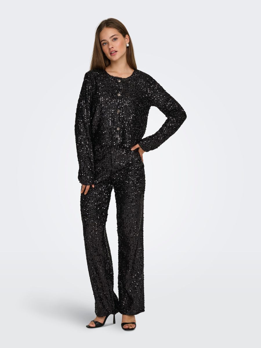 JDYTINA L/S SEQUINS JACKET JRS