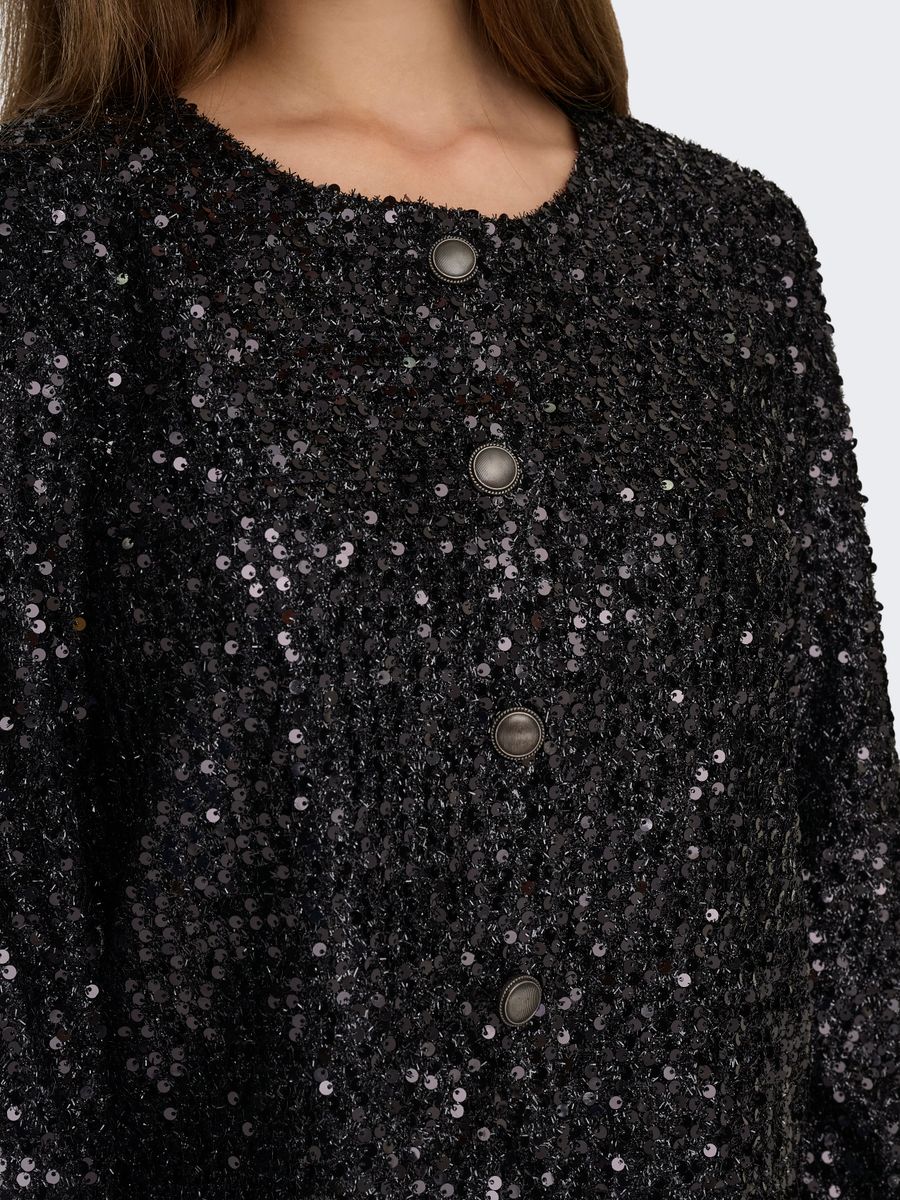 JDYTINA L/S SEQUINS JACKET JRS