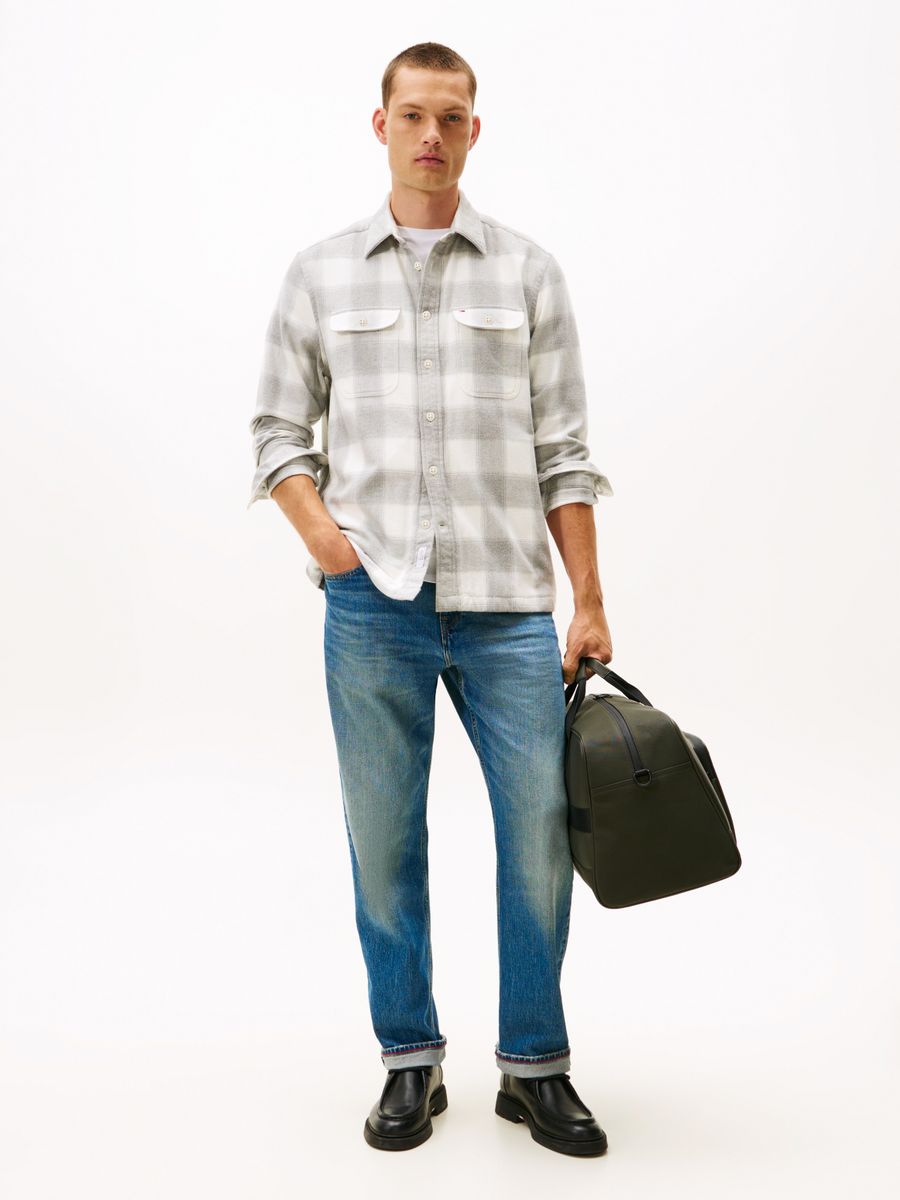 FLANNEL CHECK SHIRT JACKET