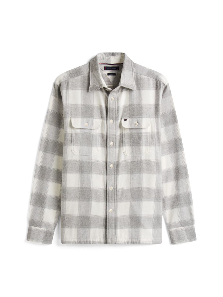 FLANNEL CHECK SHIRT JACKET