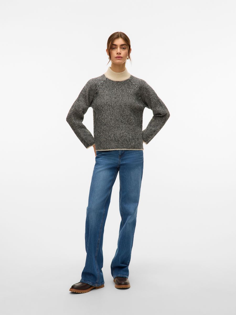 VMFELIZE LS HIGH NECK PULLOVER BOO