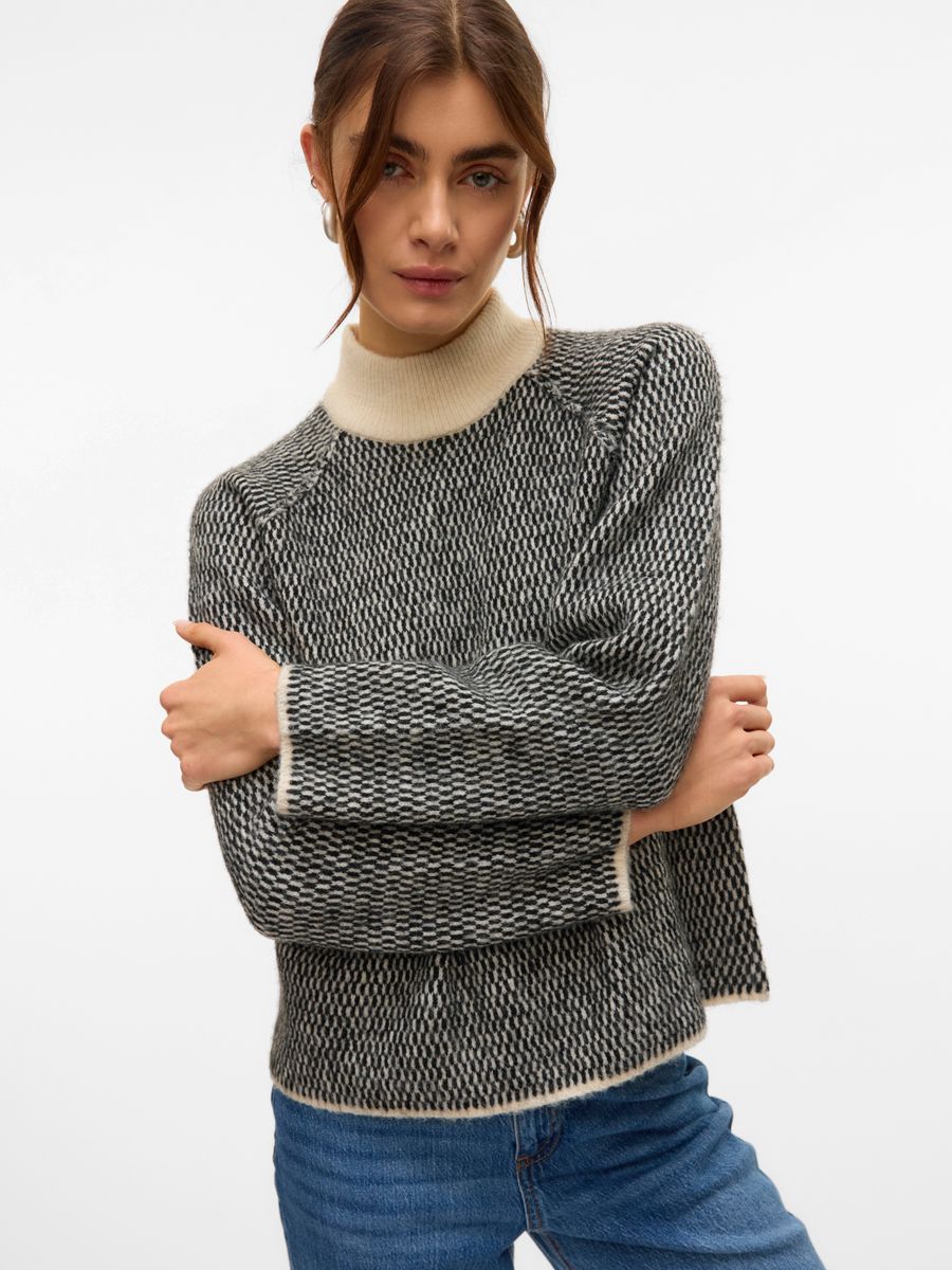VMFELIZE LS HIGH NECK PULLOVER BOO